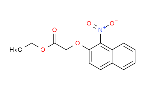 CAS No. 893774-43-1, Ethyl 2-((1-nitronaphthalen-2-yl)oxy)acetate