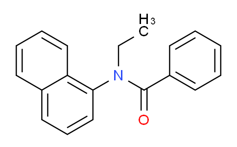 CAS No. 13936-67-9, N-Ethyl-N-(naphthalen-1-yl)benzamide