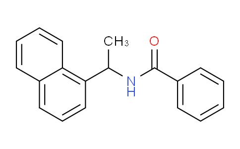 CAS No. 106145-06-6, N-(1-(Naphthalen-1-yl)ethyl)benzamide