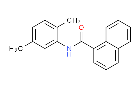 CAS No. 443664-97-9, N-(2,5-Dimethylphenyl)-1-naphthamide
