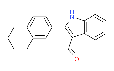 CAS No. 1082409-50-4, 2-(5,6,7,8-Tetrahydronaphthalen-2-yl)-1H-indole-3-carbaldehyde