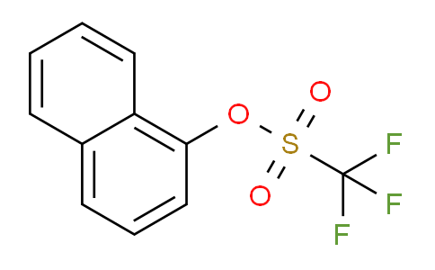 CAS No. 99747-74-7, Naphthalen-1-yl trifluoromethanesulfonate