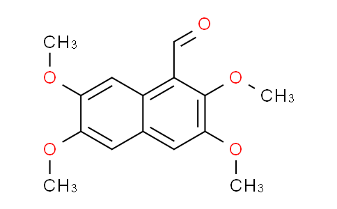 CAS No. 33033-34-0, 2,3,6,7-Tetramethoxy-1-naphthaldehyde