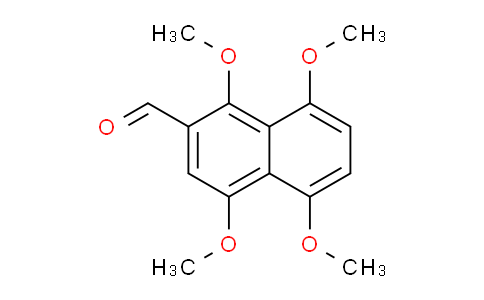 CAS No. 88818-28-4, 1,4,5,8-Tetramethoxy-2-naphthaldehyde