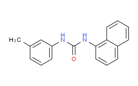 CAS No. 13256-81-0, 1-(Naphthalen-1-yl)-3-(m-tolyl)urea