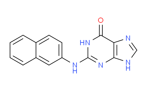 CAS No. 123994-79-6, 2-(Naphthalen-2-ylamino)-1H-purin-6(9H)-one