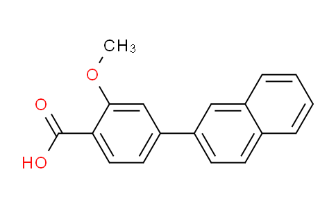 CAS No. 139082-99-8, 2-Methoxy-4-(naphthalen-2-yl)benzoic acid