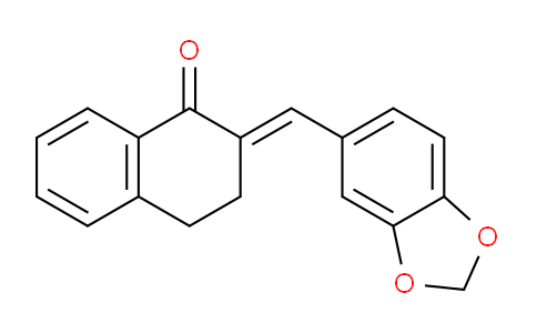 CAS No. 49545-71-3, 2-(Benzo[d][1,3]dioxol-5-ylmethylene)-3,4-dihydronaphthalen-1(2H)-one