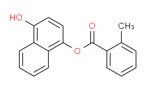 CAS No. 2211-28-1, 4-Hydroxynaphthalen-1-yl 2-methylbenzoate