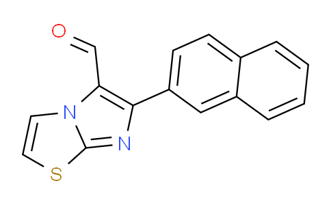 CAS No. 562813-85-8, 6-(Naphthalen-2-yl)imidazo[2,1-b]thiazole-5-carbaldehyde