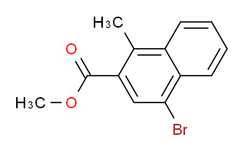 CAS No. 1354035-48-5, Methyl 4-bromo-1-methyl-2-naphthoate