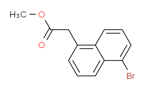 CAS No. 14311-35-4, Methyl 2-(5-bromonaphthalen-1-yl)acetate