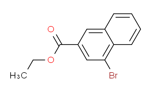 CAS No. 1261624-11-6, Ethyl 4-bromo-2-naphthoate