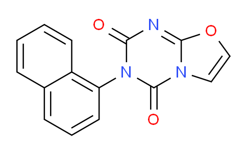 CAS No. 35629-65-3, 3-(Naphthalen-1-yl)-2H-oxazolo[3,2-a][1,3,5]triazine-2,4(3H)-dione
