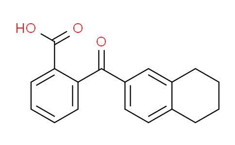 CAS No. 61959-33-9, 2-(5,6,7,8-Tetrahydronaphthalene-2-carbonyl)benzoic acid