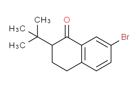 CAS No. 1257832-90-8, 7-Bromo-2-(tert-butyl)-3,4-dihydronaphthalen-1(2H)-one