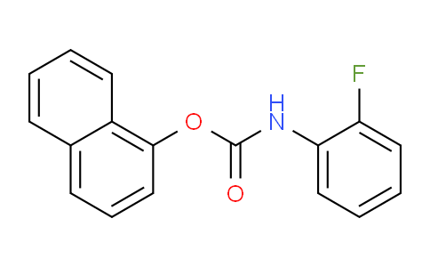 CAS No. 201014-88-2, Naphthalen-1-yl (2-fluorophenyl)carbamate