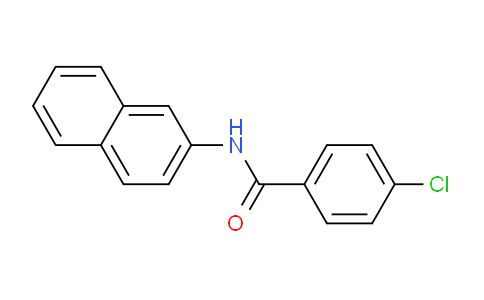 CAS No. 73190-69-9, 4-Chloro-N-(naphthalen-2-yl)benzamide
