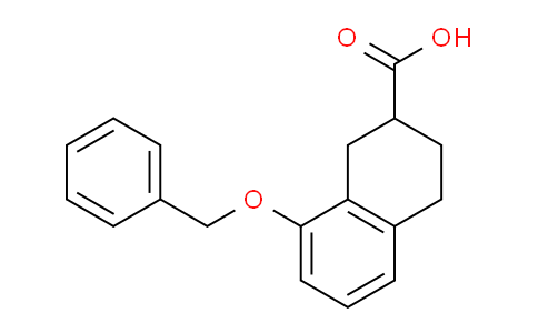 CAS No. 1823981-82-3, 8-(Benzyloxy)-1,2,3,4-tetrahydronaphthalene-2-carboxylic acid