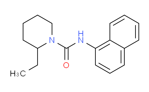 CAS No. 853334-34-6, 2-Ethyl-N-(naphthalen-1-yl)piperidine-1-carboxamide