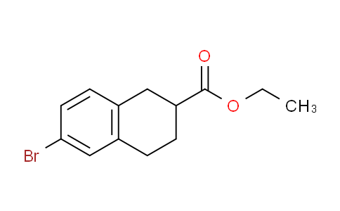 CAS No. 97902-66-4, Ethyl 6-bromo-1,2,3,4-tetrahydronaphthalene-2-carboxylate