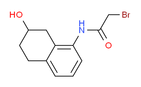 CAS No. 851266-66-5, 2-Bromo-N-(7-hydroxy-5,6,7,8-tetrahydronaphthalen-1-yl)acetamide