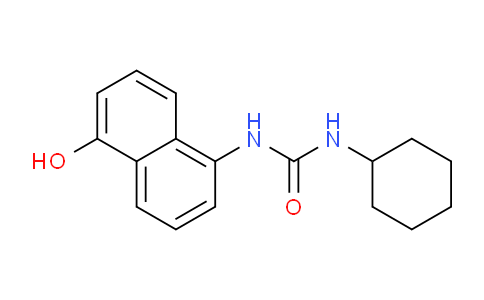 CAS No. 303092-35-5, 1-Cyclohexyl-3-(5-hydroxynaphthalen-1-yl)urea