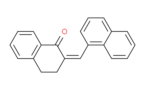 CAS No. 55760-09-3, 2-(Naphthalen-1-ylmethylene)-3,4-dihydronaphthalen-1(2H)-one