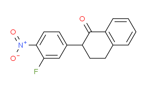 CAS No. 1451449-29-8, 2-(3-Fluoro-4-nitrophenyl)-3,4-dihydronaphthalen-1(2H)-one