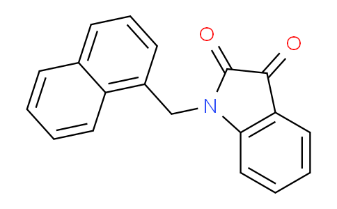 CAS No. 79183-21-4, 1-(Naphthalen-1-ylmethyl)indoline-2,3-dione