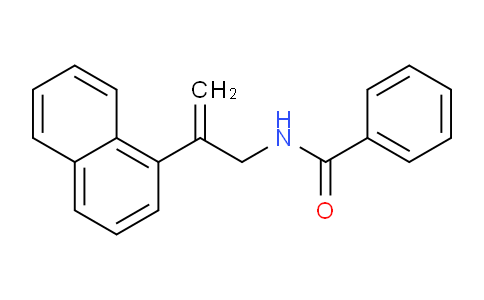 CAS No. 919349-72-7, N-(2-(Naphthalen-1-yl)allyl)benzamide
