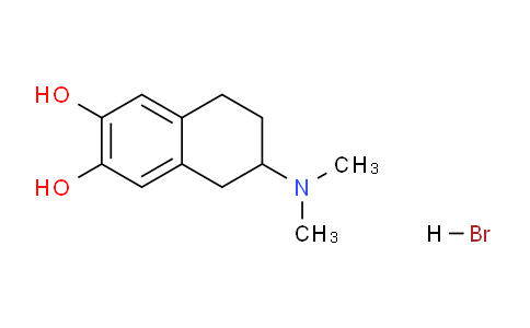 CAS No. 62421-56-1, 6-(Dimethylamino)-5,6,7,8-tetrahydronaphthalene-2,3-diol hydrobromide