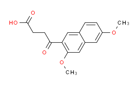 CAS No. 28241-31-8, 4-(3,6-Dimethoxynaphthalen-2-yl)-4-oxobutanoic acid