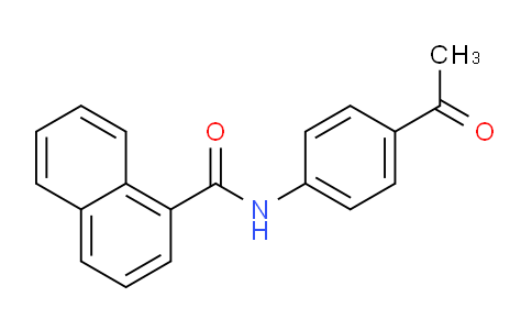 CAS No. 543688-51-3, N-(4-Acetylphenyl)-1-naphthamide