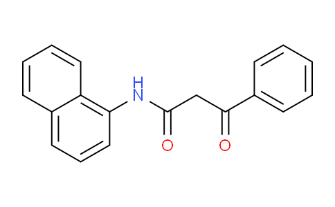 CAS No. 20653-04-7, N-(Naphthalen-1-yl)-3-oxo-3-phenylpropanamide