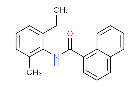 CAS No. 433974-61-9, N-(2-Ethyl-6-methylphenyl)-1-naphthamide