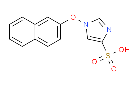 CAS No. 4857-47-0, 1-(Naphthalen-2-yloxy)-1H-imidazole-4-sulfonic acid