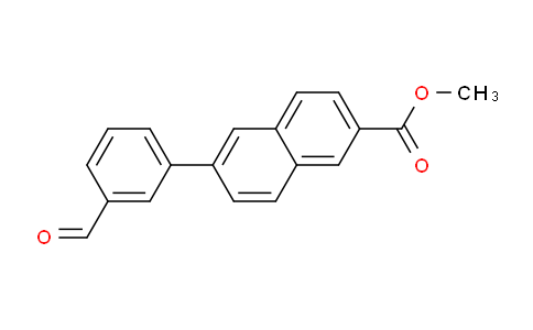 CAS No. 728919-26-4, methyl 6-(3-formylphenyl)-2-naphthoate