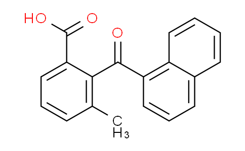 CAS No. 86785-12-8, 2-(1-Naphthoyl)-3-methylbenzoic acid