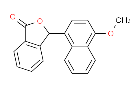 CAS No. 60049-53-8, 3-(4-Methoxynaphthalen-1-yl)isobenzofuran-1(3H)-one