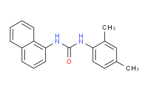 CAS No. 13256-83-2, 1-(2,4-Dimethylphenyl)-3-(naphthalen-1-yl)urea