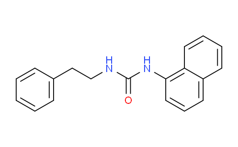 CAS No. 67616-11-9, 1-(Naphthalen-1-yl)-3-phenethylurea