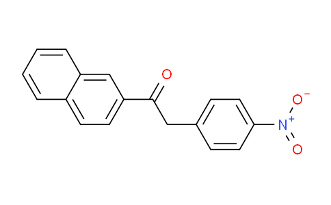CAS No. 873411-80-4, 1-(Naphthalen-2-yl)-2-(4-nitrophenyl)ethanone