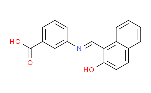 CAS No. 88826-07-7, 3-(((2-Hydroxynaphthalen-1-yl)methylene)amino)benzoic acid