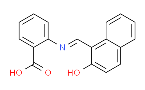 CAS No. 796-47-4, 2-(((2-Hydroxynaphthalen-1-yl)methylene)amino)benzoic acid