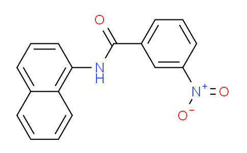 CAS No. 63295-50-1, N-(Naphthalen-1-yl)-3-nitrobenzamide