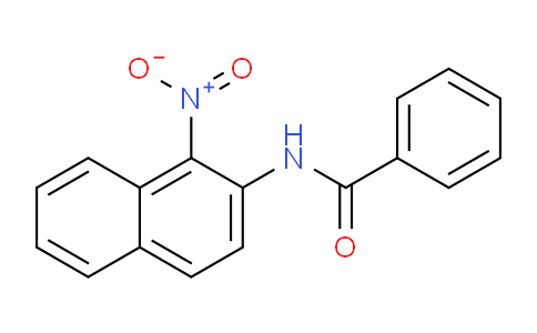CAS No. 6299-41-8, N-(1-Nitronaphthalen-2-yl)benzamide