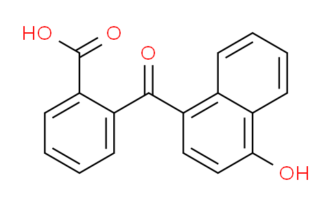 CAS No. 61613-42-1, 2-(4-Hydroxy-1-naphthoyl)benzoic acid