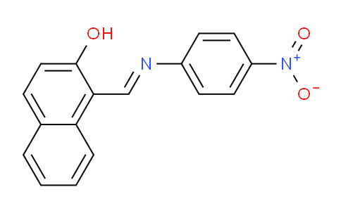 CAS No. 1039-83-4, 1-(((4-Nitrophenyl)imino)methyl)naphthalen-2-ol