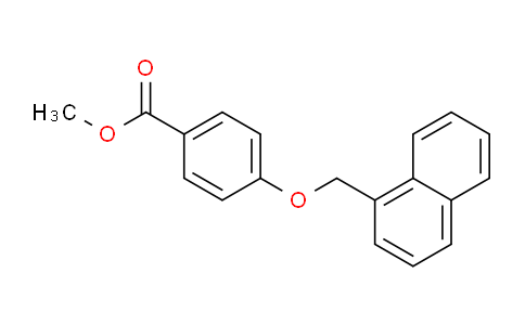 CAS No. 149326-16-9, Methyl 4-(naphthalen-1-ylmethoxy)benzoate